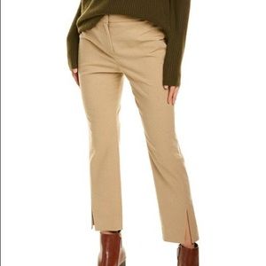 NWT Theory Tan Moleskill Twill Straight Leg Pants